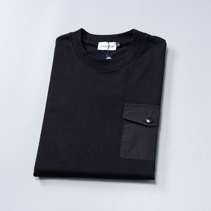 MOC044  New men's summer pure cotton polo top+shorts two-piece outfit clothing