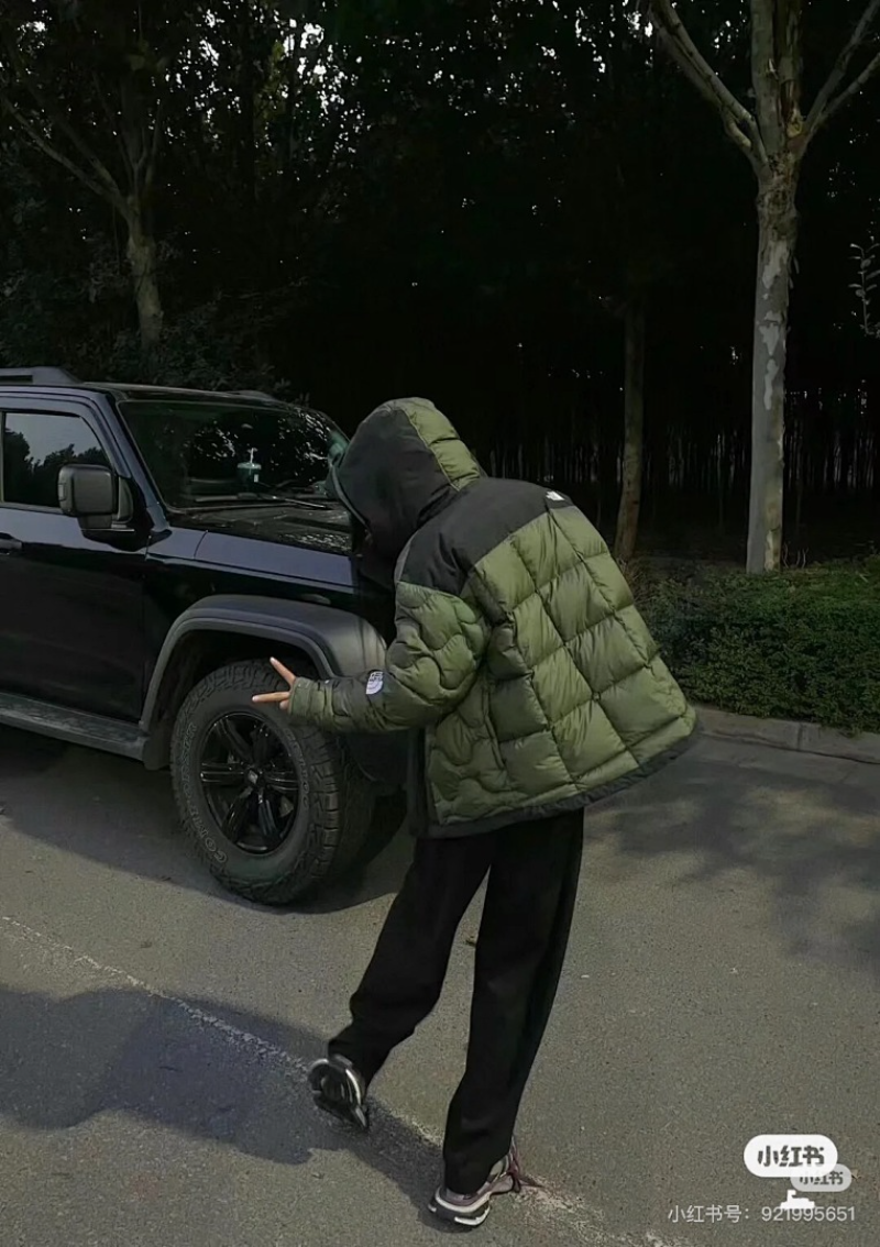 109944  Men's and women's new northern down jacket clothing