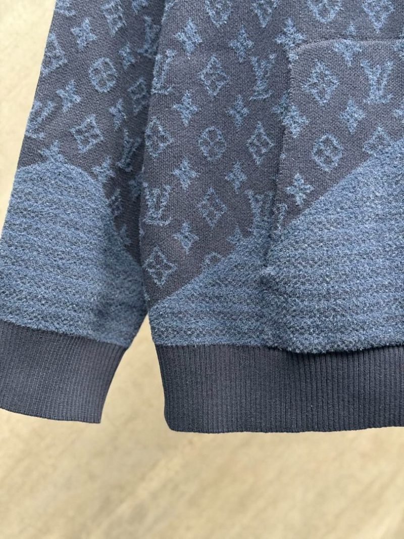 110354  New men's and women's jacquard holiday patchwork hooded jacket clothes