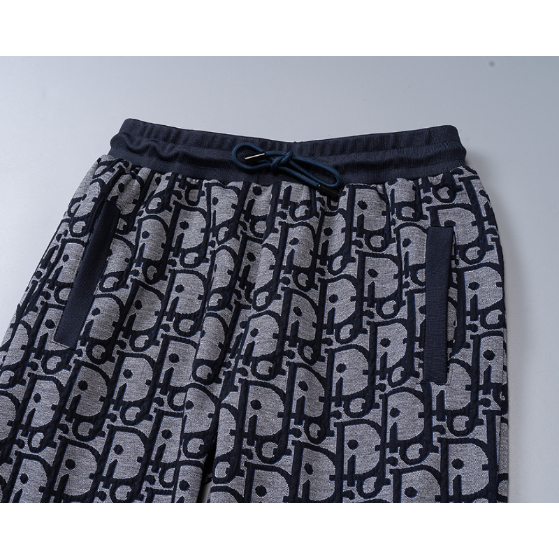 DIC132 New men's autumn and winter long sleeved suit top+pants clothing