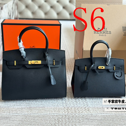 MHP6 Classic leather handbag 25CM 30CM With Box