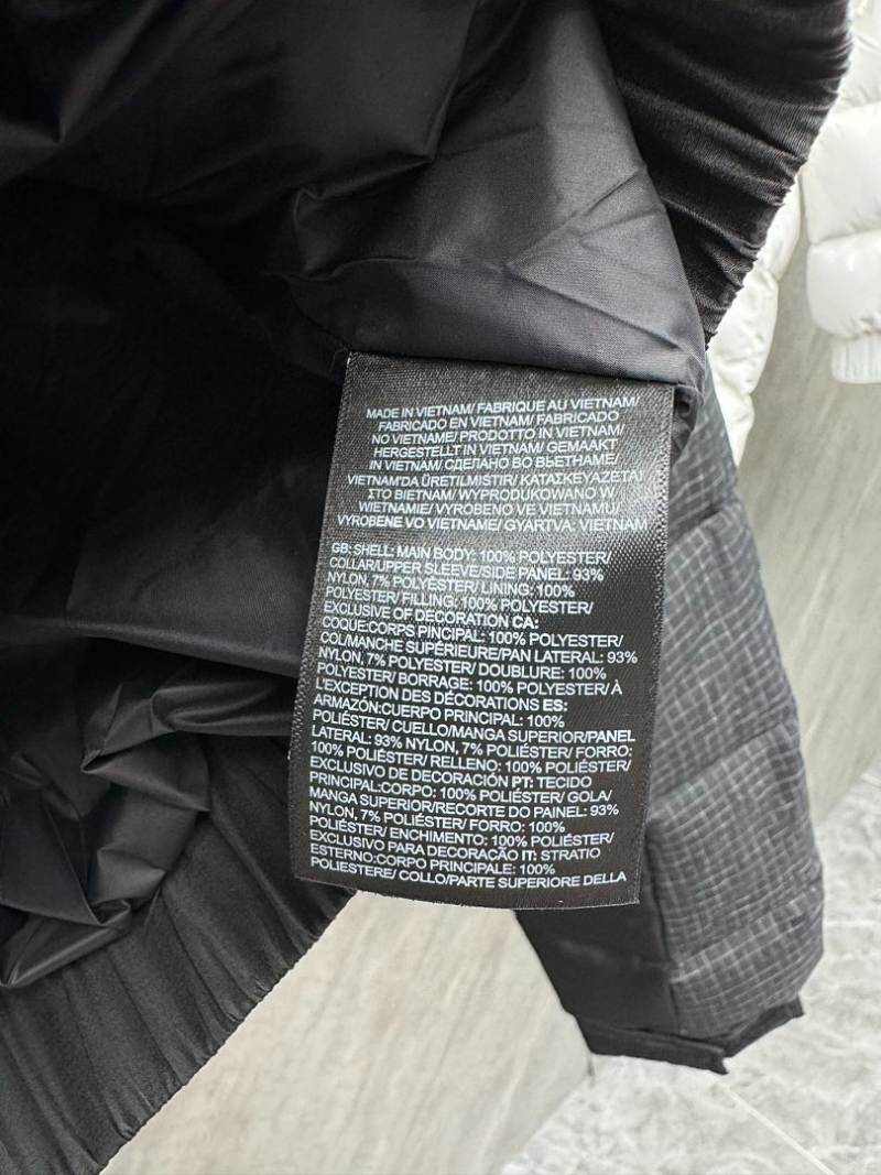 106175  Women's North Short Splicing Down Jacket Clothes