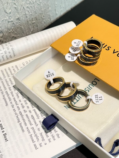 J148  Men's and women's universal titanium steel ring jewelry