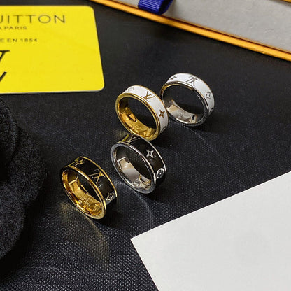 J137  Titanium steel ring jewelry