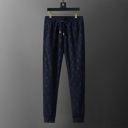 LVC300 New men's autumn and winter long sleeved suit top+pants clothing