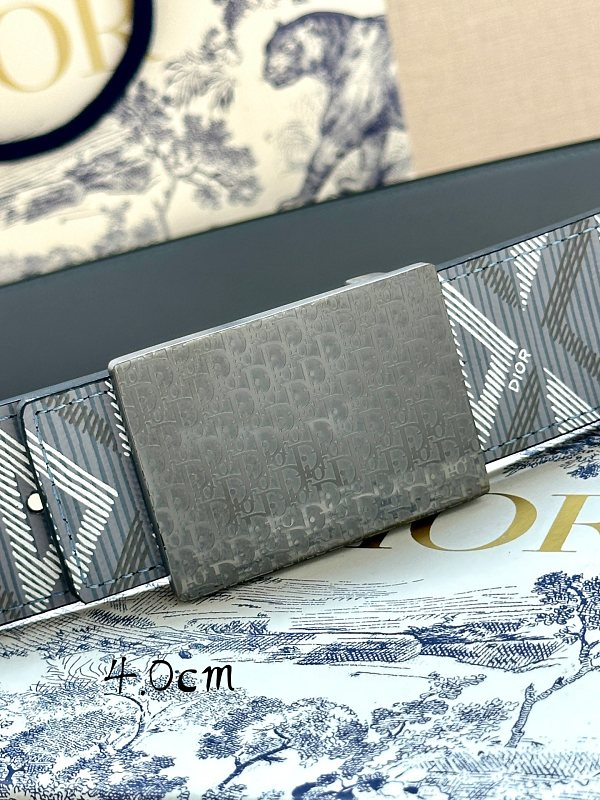 DBL4 Real leather 4.0CM 95-125CM Belt with all packing