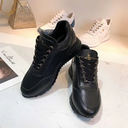 OLS41 Leather women 35-42 And men 40-46 sneakers shoes With box