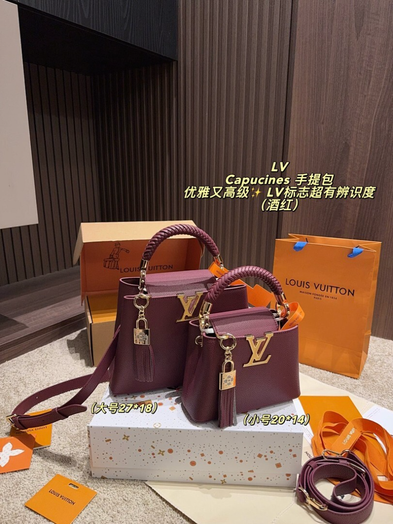 MLP011   Women's new fashionable high-end 27 * 18/20 * 14cm handbag