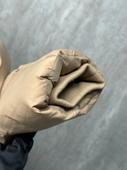 109765   New striped hooded sleeveless down jacket Top quliaty 1:1 clother