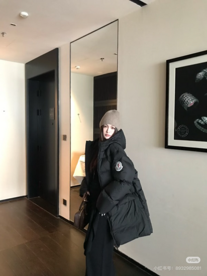 110211  New large standard mid length down jacket Top quliaty 1:1 clothing