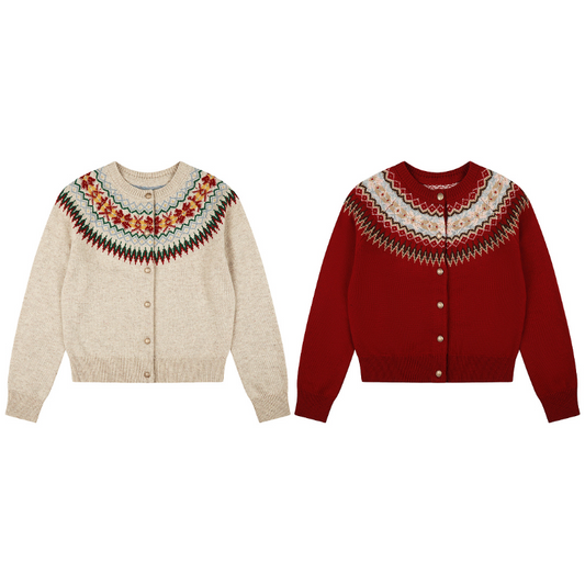 LFC30  New women's autumn and winter short sweater ，Christmas sweater ，top woolen sweater clothing