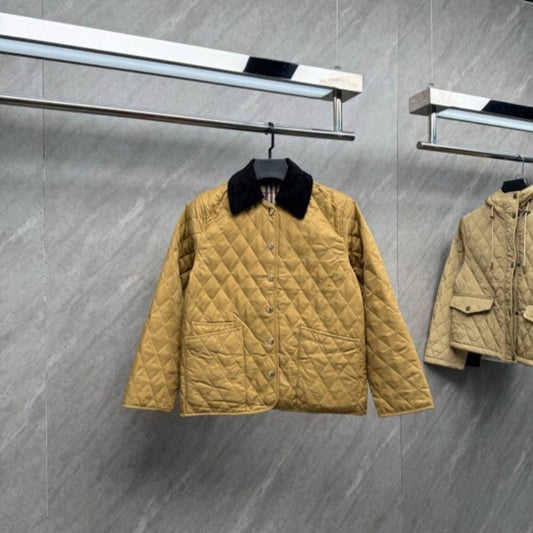 110089  New pocket letter embroidered cotton jacket Top quliaty 1:1 clothing