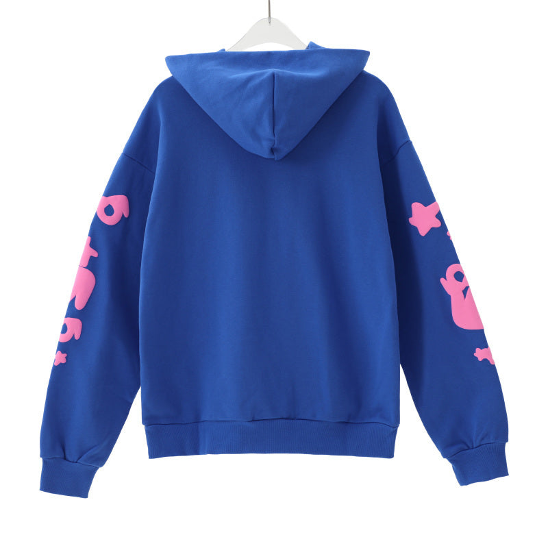 SPC12 New high-quality men's and women's autumn and winter pure cotton hoodie pullover clothing