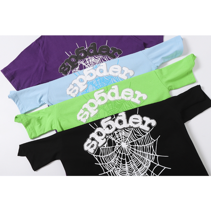 SPC19 New men's and women's summer pure cotton top T-shirt clothing