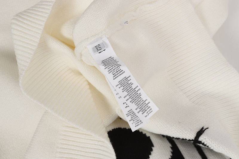 ALOC1 New autumn and winter men's and women's trendy brand new sweater jacquard letter clothing