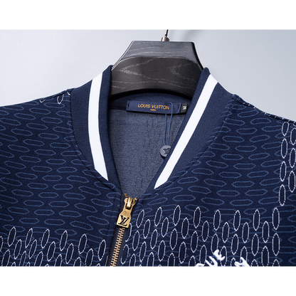 LVC301 New men's autumn and winter long sleeved suit top+pants clothing