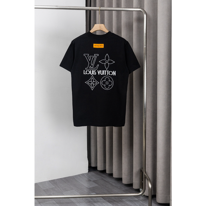 LVC49 New men's and women's summer pure cotton top T-shirt clothing