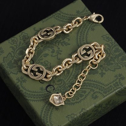 GUN10  Women's new fashionable necklace, bracelet, and earring set jewelry