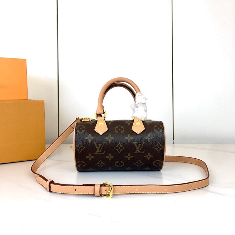 LLP018 Leather shoulder bag 18-11-10CM Handbag