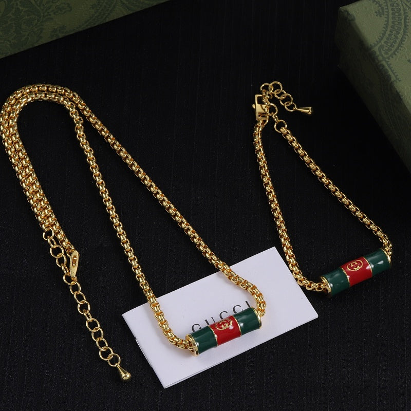 GN36   Women's new necklace bracelet set jewelry