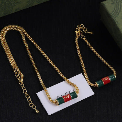 GN36   Women's new necklace bracelet set jewelry