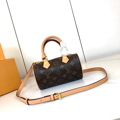 LLP018 Leather shoulder bag 18-11-10CM Handbag