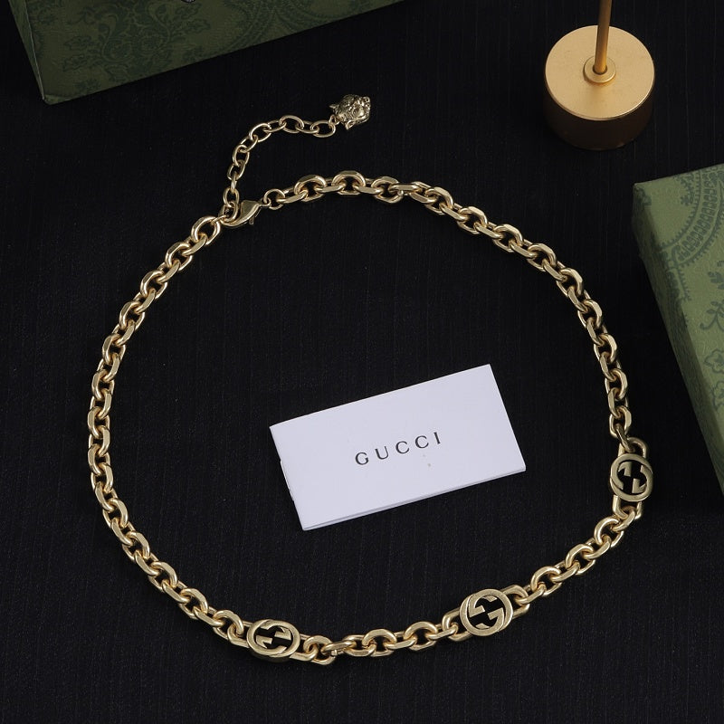 GUN10  Women's new fashionable necklace, bracelet, and earring set jewelry