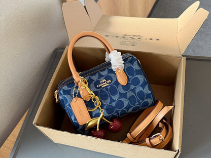 MCP21 Leather Bag 18CM 25CM Bags With box